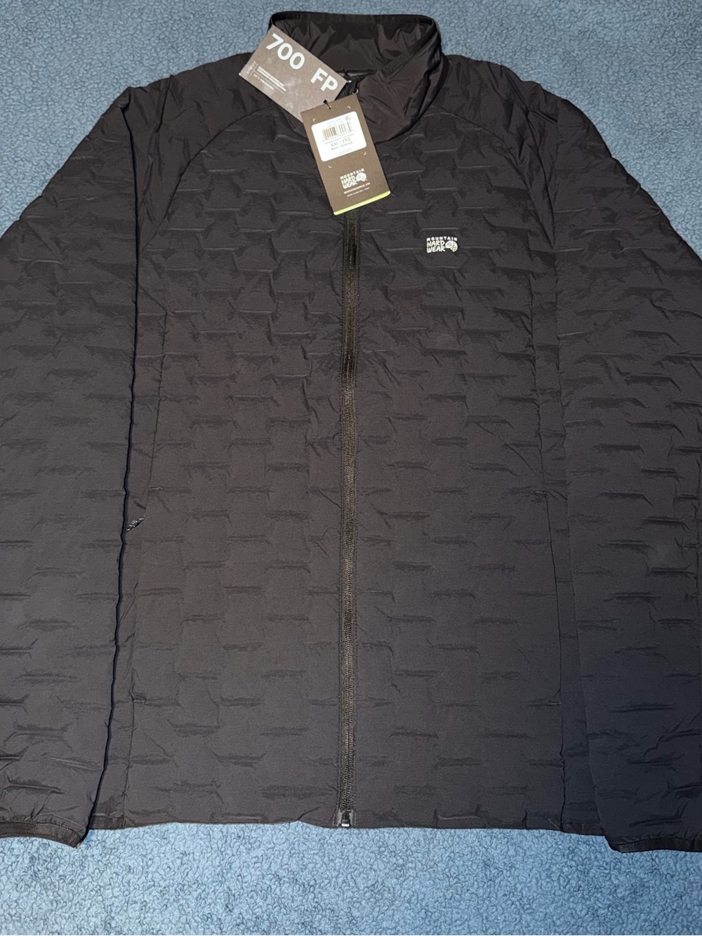 Mountain Hardwear Black Stretchdown Light Jacket Men’s Size XXL NWT